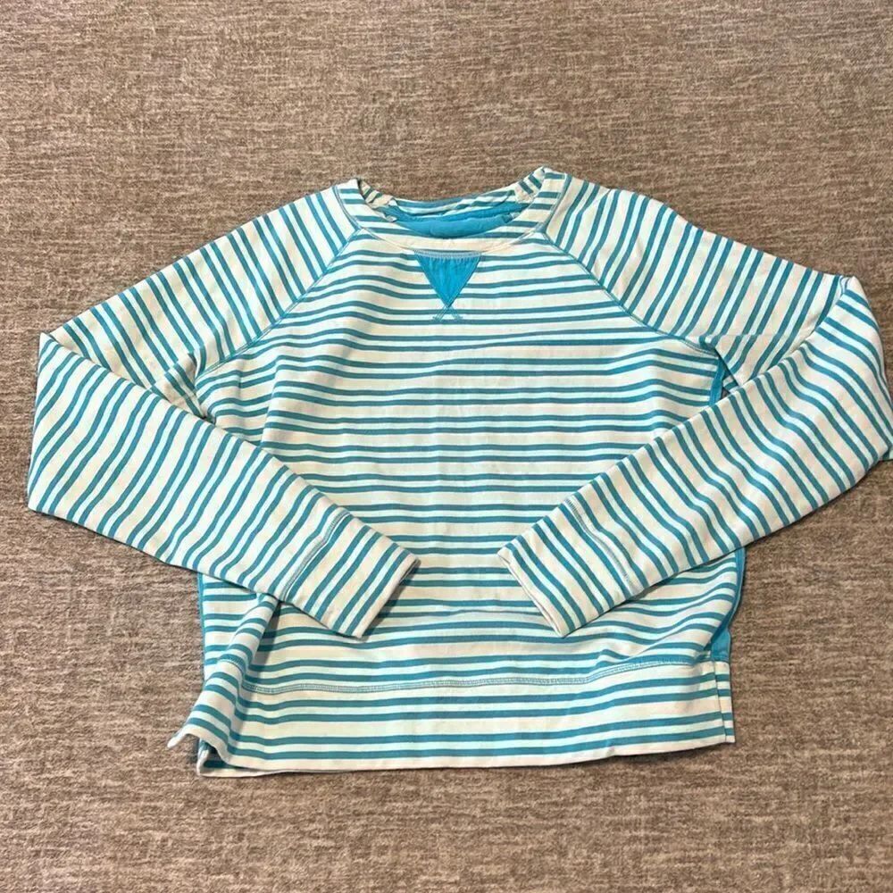Striped blue lululemon shirt